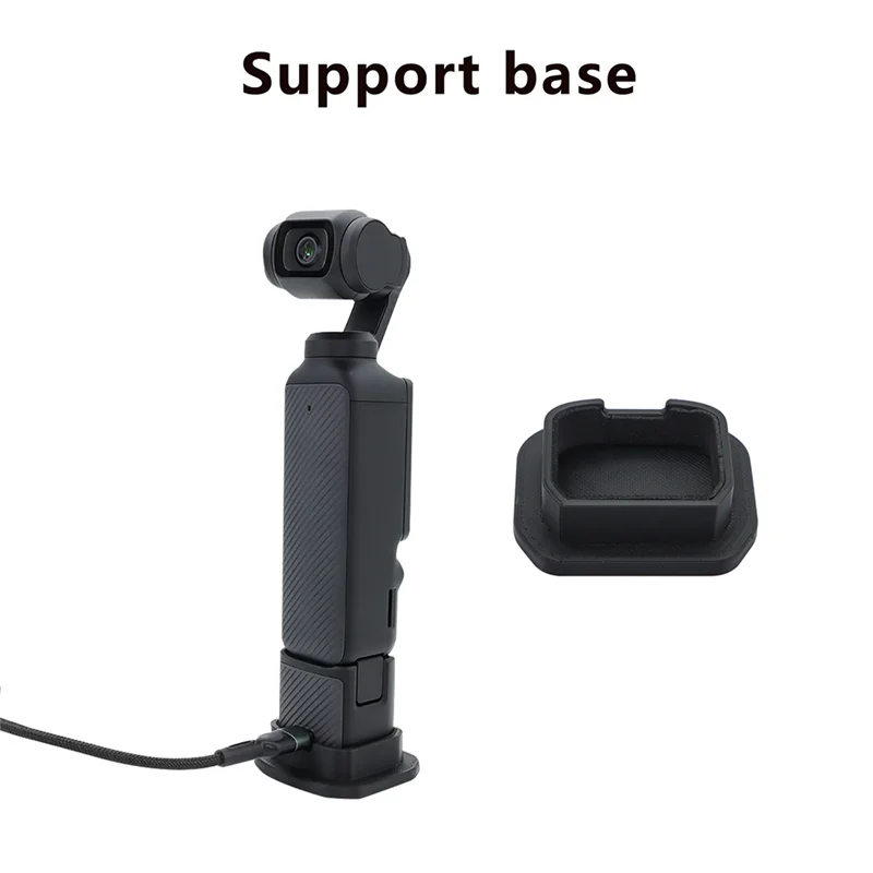 Силиконовый опорный базовый держатель, кронштейн для ручной камеры OSMO Pocket 3, противоскользящие детали для подвеса, аксессуары