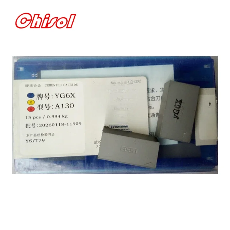Imagem -02 - Inserções do Carboneto para Soldar Ferramentas de Corte A130 Yt5 Yw2 Yw1 Yt15 Yt14 Yg6 Yg8 15 Pcs Box