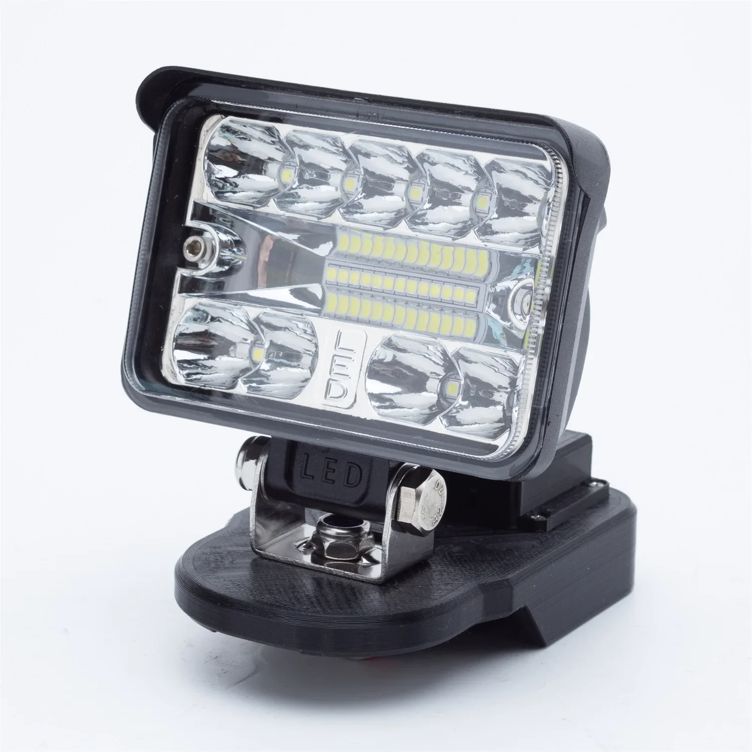 Imagem -02 - Luz de Trabalho Led sem Fio para Bateria de Lítio Ridgid Aeg 18v com Luz de Acampamento Interna e Externa Portátil Usb sem Bateria