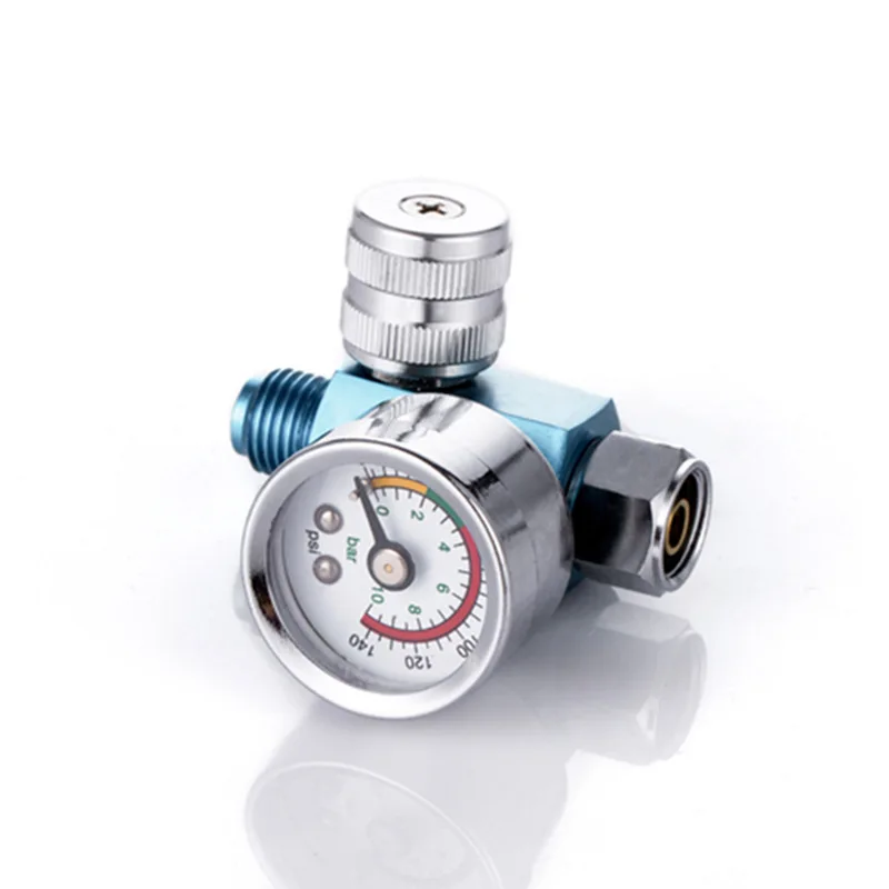 Pistolet natryskowy do farby Regulator ciśnienia Pistolet kontroler gazu Regulator powietrza z dużą tarczą Pułapka na wodę Narzędzia do filtrów