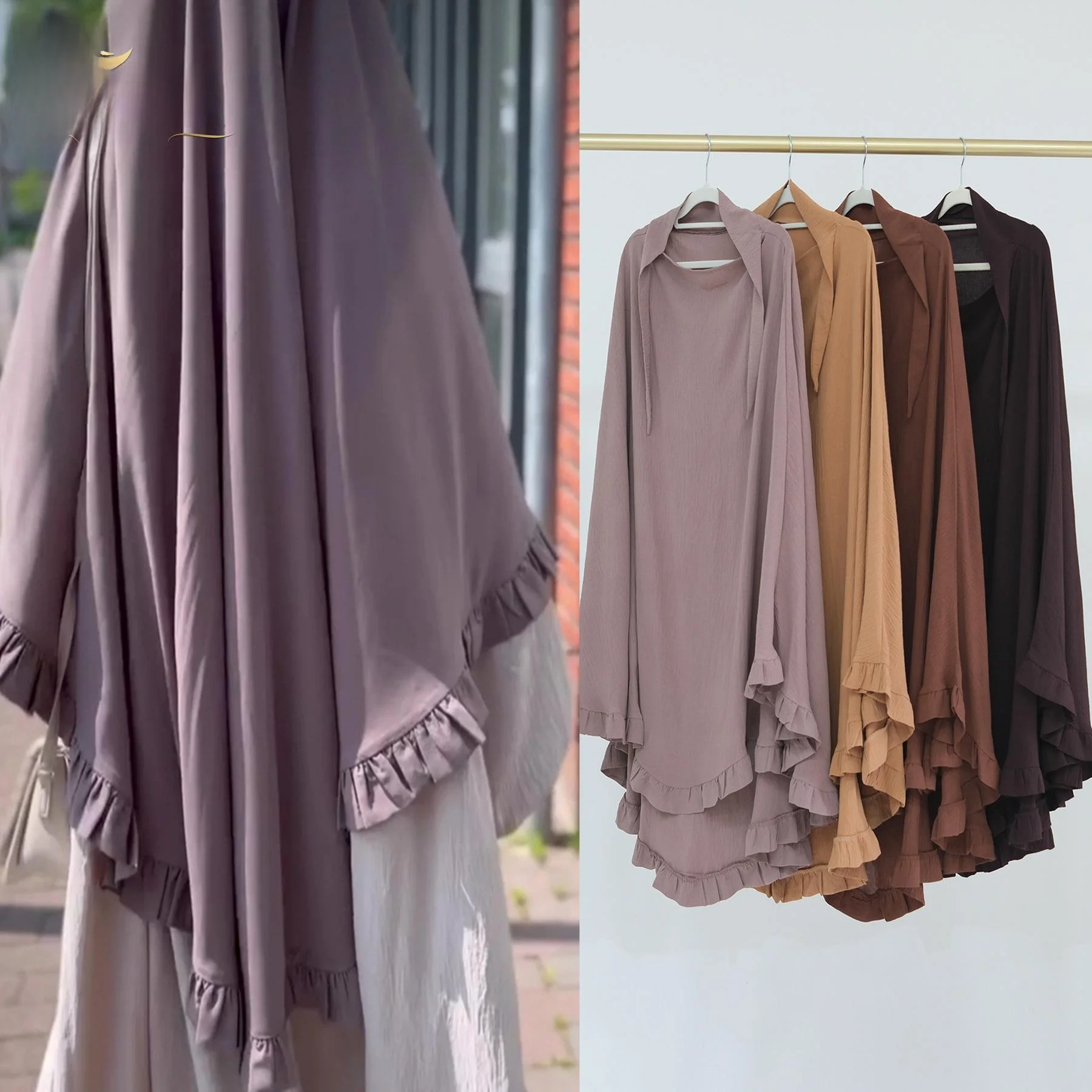 

Lo Pure Color Bell Sve Headscarf Large Swing Middle East Sle HJ92 Unbranded Men's Autumn Season Svel