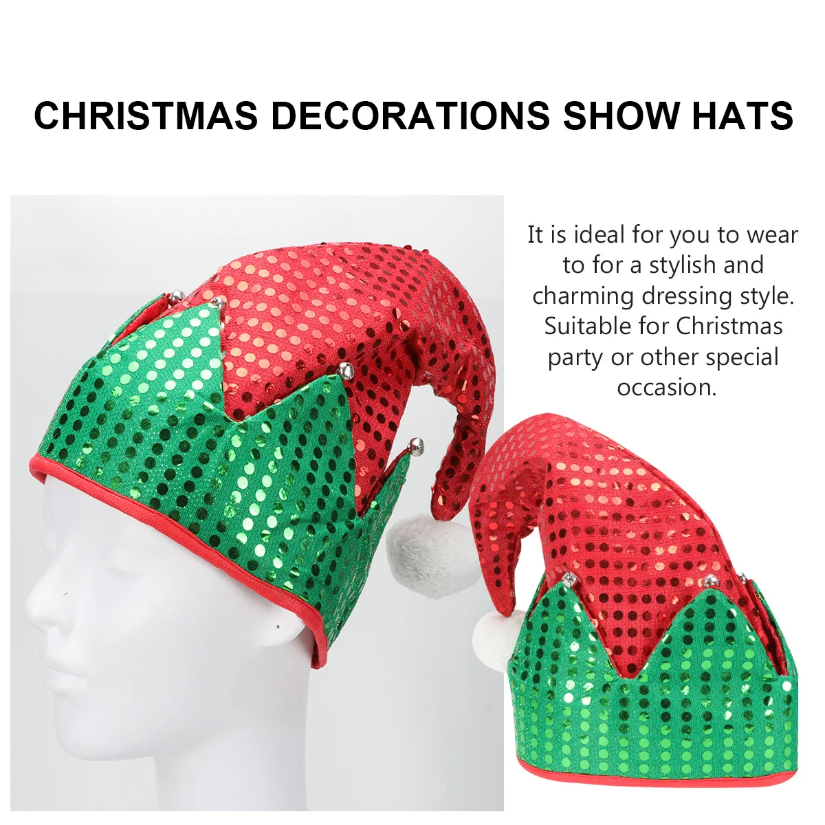 Świąteczne nakrycie głowy, artykuły festiwalowe, sztuka z tkanin, kapelusz, upominki na przyjęcia, akcesoria, odzież