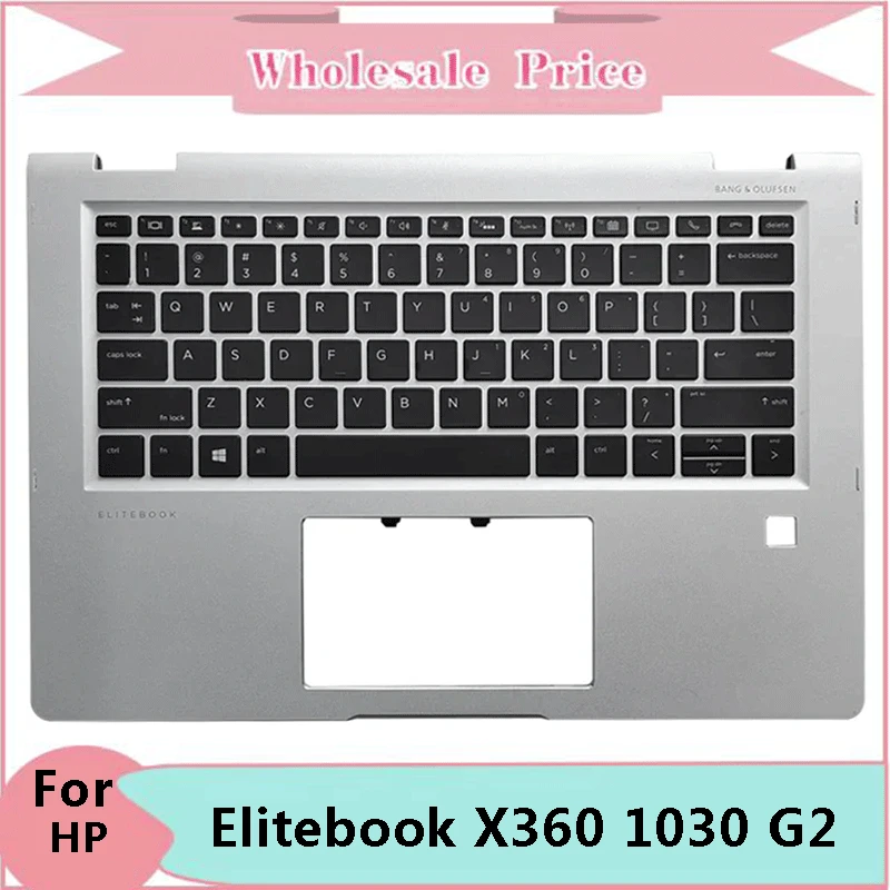 

New Original For HP Elitebook X360 1030 G2 Laptop Palmrest Case Keyboard US English Version Upper Cover