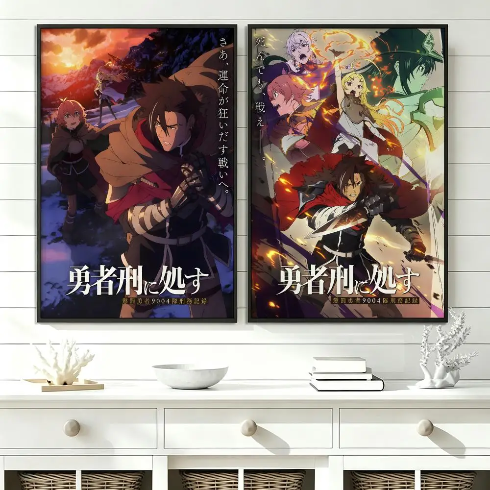 comic Sentenced to Be a Hero Poster Poster HD Trendy SelfAdhesive Wall Art Print For Living Room Bedroom Dorm Office Home Gift