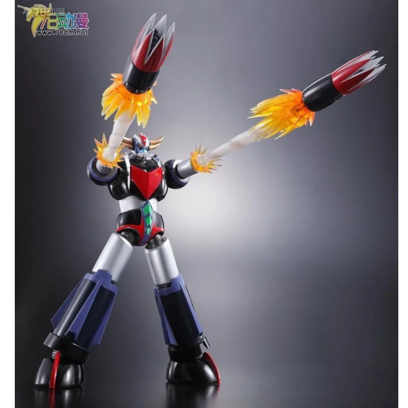 Bandai Genuine SUPER ROBOT CHOGOKIN GRENDIZER UFO Anime Action Figure Collectible Model Toy Ornament Gift Children Boy Christmas