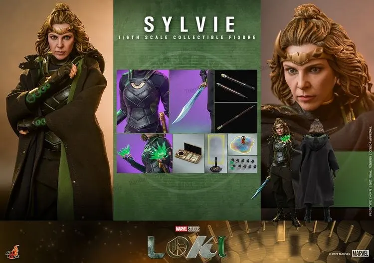 

In Stock Original HotToys HT 1/6 TMS062 Marvel Loki Season 1 Sylvie Lady Loki Action Figure Collectible Figure Toy Gift