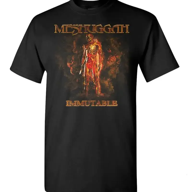 Meshuggah Immutable Tour T Shirt Music Concert S 4XL SG119
