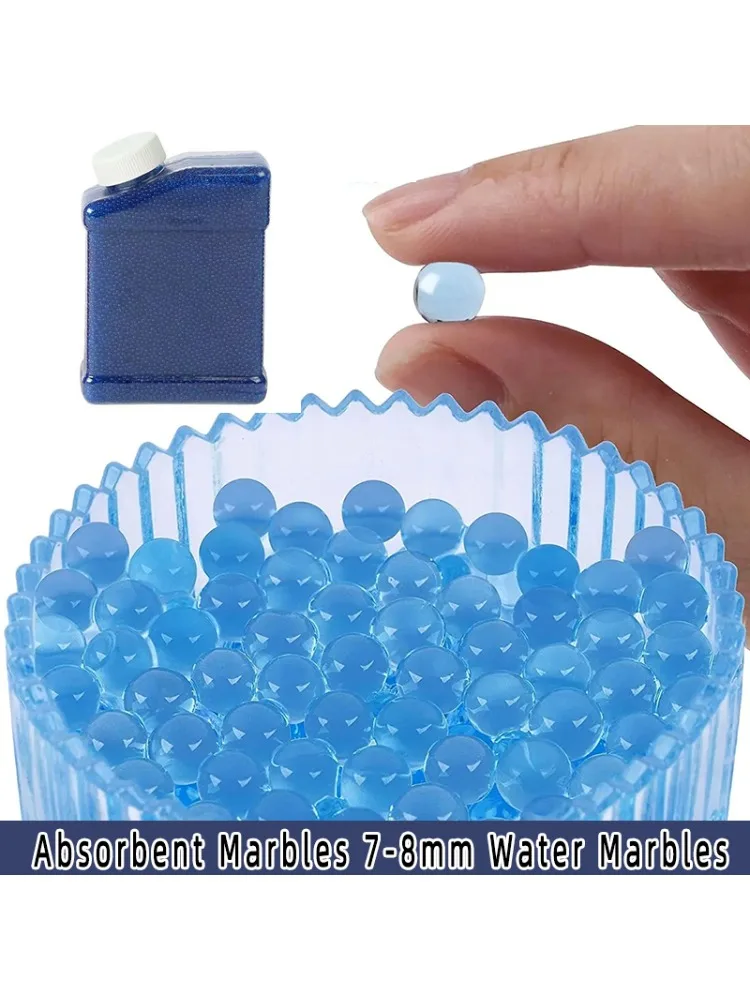 ปืนของเล่น HOT100000 ขนาด 7-8 มม. พร้อมกระสุนน้ำ เจลกัน สำหรับปืนพก Glock ของเล่น ปืนลูกบอลน้ำ AK47