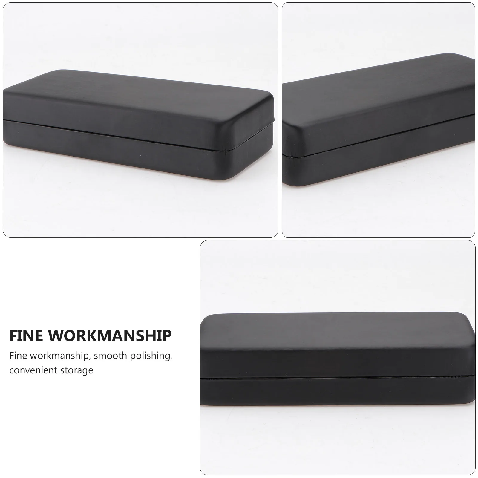 

4Pcs Fashion Glasses Cases Premium Quality Metal Eyewear Box Scratch-Resistant Smooth Surface Compact Design for Daily Carry and