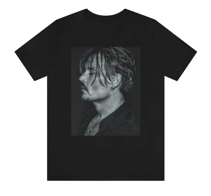 Depp T Shirt Unisex For Fan, Mom Gift, Dad Gift ,4th Of July Cotton Luxury brand vintage oversized