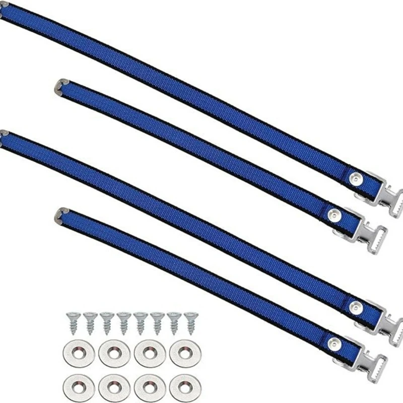 Set cinghie ricambio per trampoli professionali per cartongesso con fascette regolabili in nylon hardware per pittori da