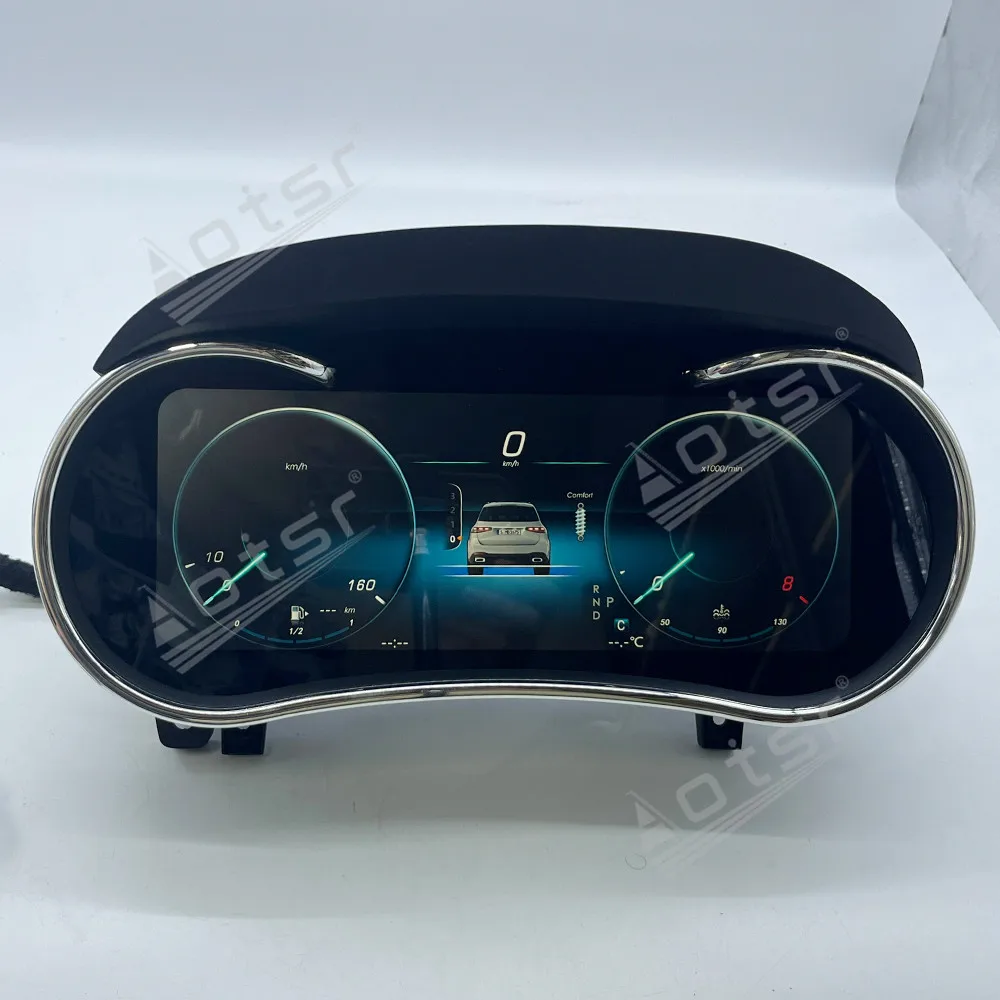 Carplay لمرسيدس بنز ML G GLE GLS 2012 ~ 2019 لوحة القيادة الرقمية عداد السرعة متر أداة افتراضية العنقودية قمرة القيادة #6