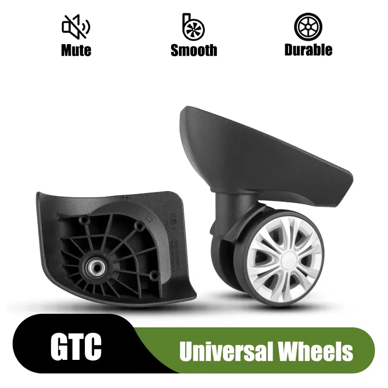 

Для Hongying L-S Universal 360° ° Комплект сменных бесшумных гладких вращающихся колес для багажа — высококачественные бесшумные колеса для чемоданов