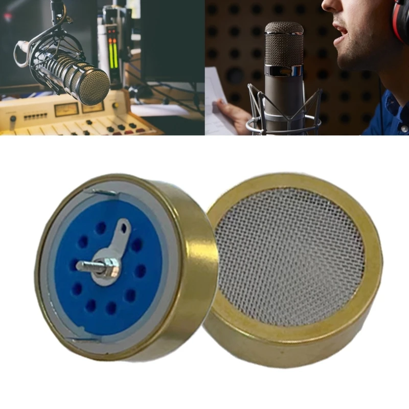 

J0MB 25mm Microphone Diaphragm Cartridge Cores Professional Sound Recording Solution Condenser Mic Component Part