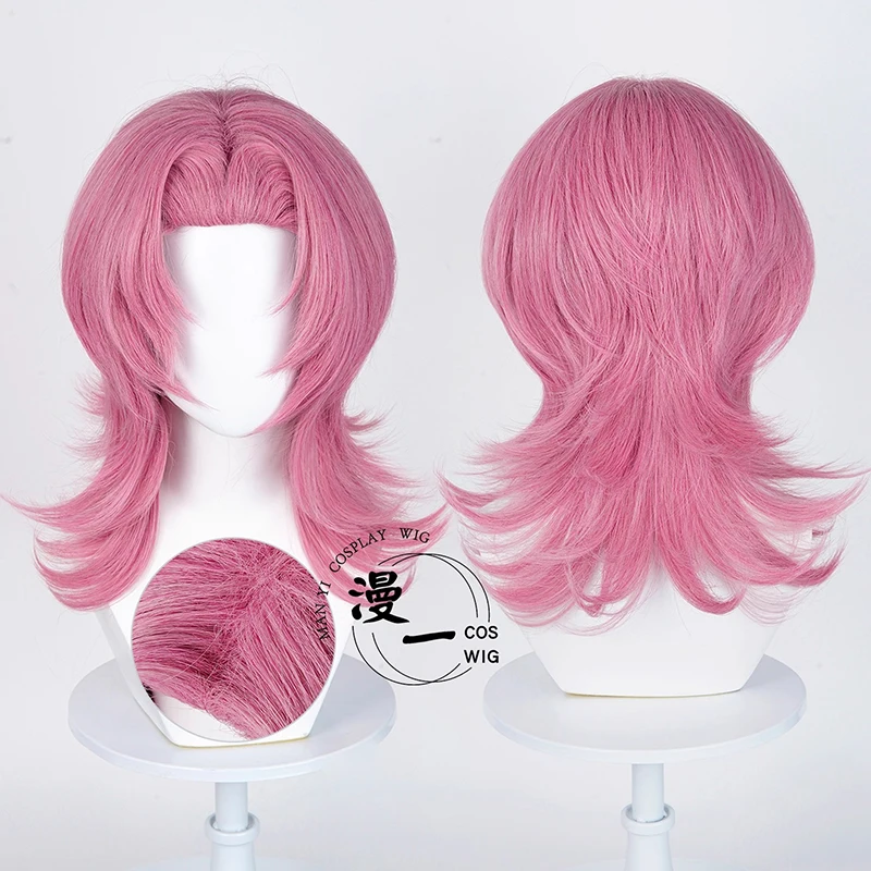 

Saja Boys Cosplay Wigs 45cm Demon Hunters Cosplay Wigs Heat Resistant Synthetic Hair Party Saja Boys Wig Show Party+ Wig Cap