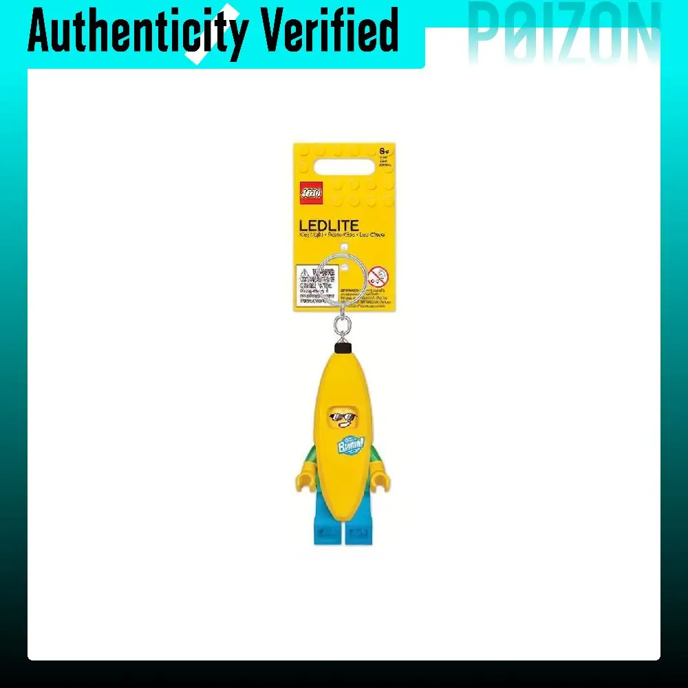 LEGO Classic Collection Banana Glow Keychain Building Blocks 1 KE118