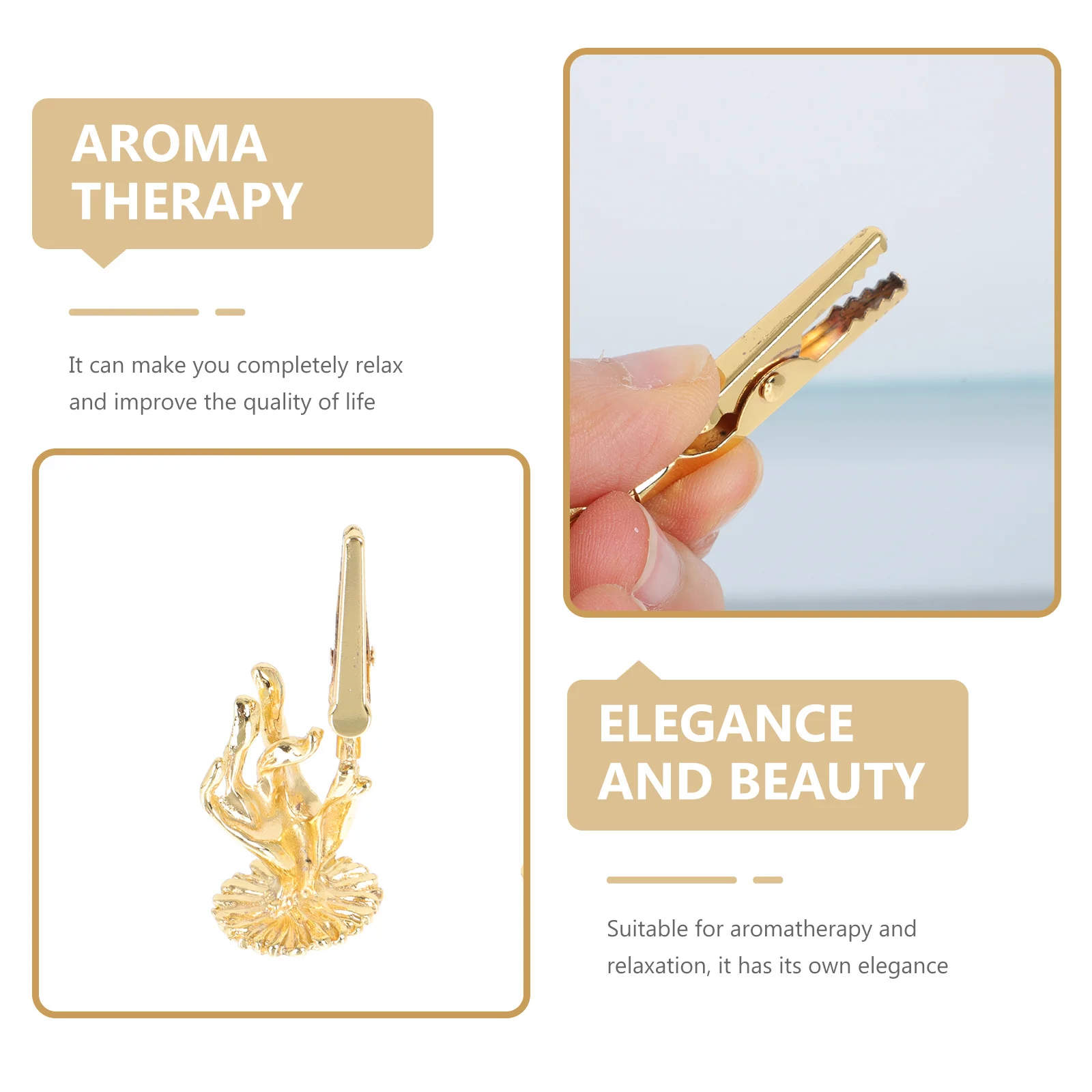 2 قطعة حامل قصاصة البخور المطلي بالذهب سبيكة الرجعية تصميم الانتهاء السلس للعلاج رائحة التأمل غرفة اليوغا ديكور سطح المكتب