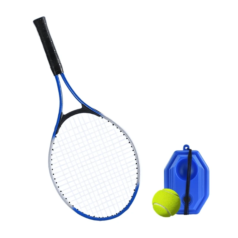 Kind Tennisracket Trainer Schokbestendig Beginner Racket Tennis Trainingsapparatuur Buitensporten Tennisracket Spel Speelgoed