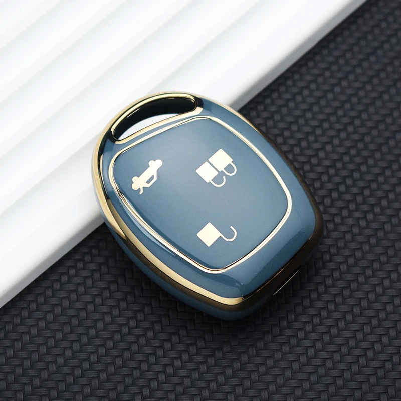 3 Buttons TPU Remote Holder Case Fob Key Cover for Ford MONDEO FIESTA FOCUS C-MAX S-MAX TRANSIT KA GALAXY