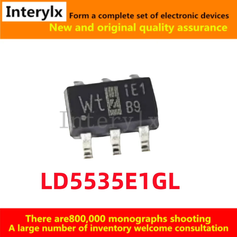 10-50Pcs/Lot Original LD5535E1GL LD5535 LD5535GL SOT2-6 Package AC-DC Controller and Regulator Chip