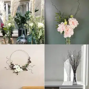 فروع الصفصاف المجعد الواقعية ، الفروع الزخرفية الاصطناعية ، العصي المنحنية الاصطناعية ، الكروم القديمة ، السيقان ، 1 قطعة ، 3 قطع ، 5 قطع ، 1 قطعة ، 3 قطع أعلى 12 مبيعات لشجرة الفروع الجافة - رقم 4