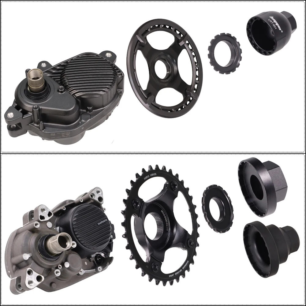 HEPPE Bike Motor Locking Ring Motor Lock Ring Install and Removal