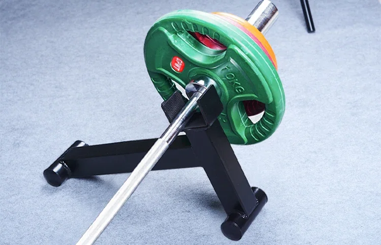 Deadlift Barbell Placement With Handle Loading Unloading And Changing Weight Plates Powerlifting Weightlifting Equipment