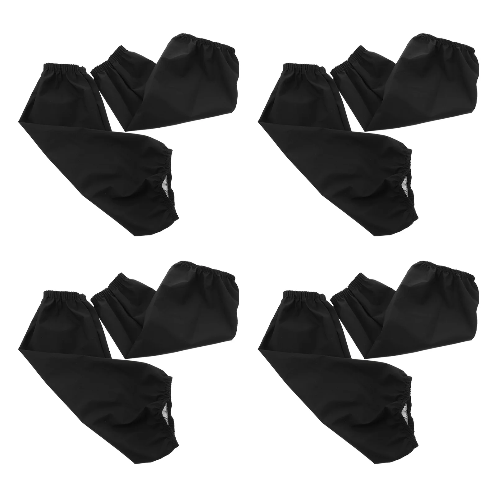 

4 Pairs Waterproof and Oilproof Sleeve Gloves Dining-room Arm Sleeves Disposable Protective Kitchen Tarpaulin Household Women's