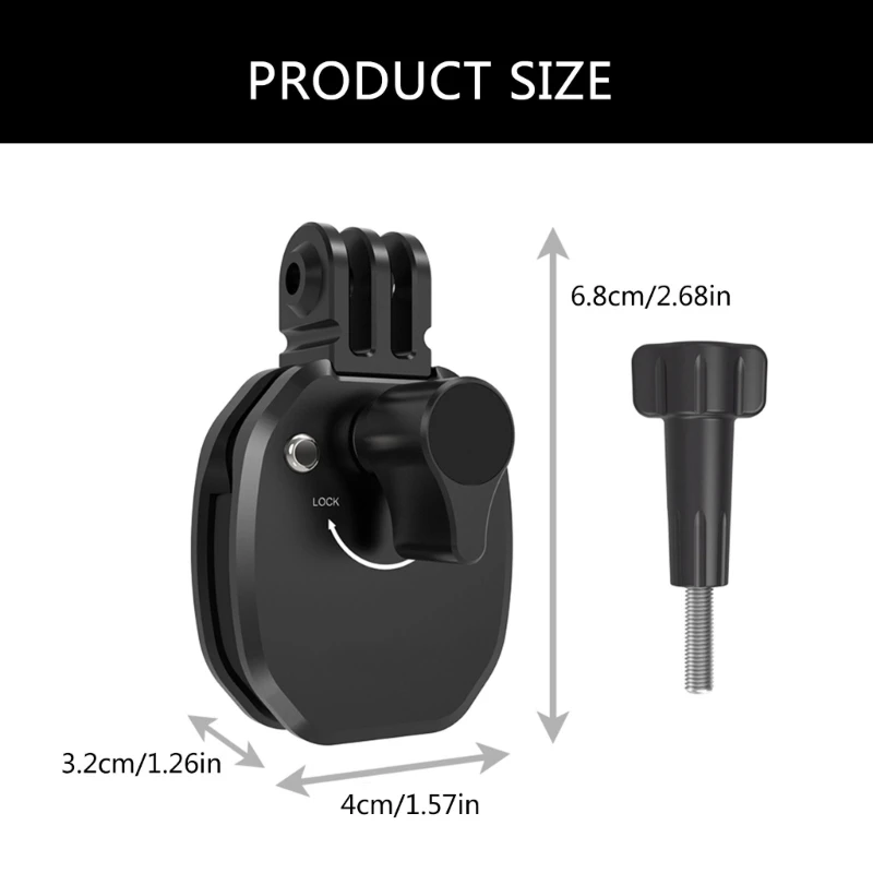 Giá đỡ kẹp camera xe máy cường độ cao cho điện thoại kính chắn gió