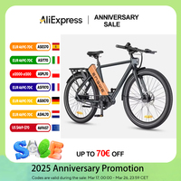 ENGWE P275 Pro E Bike 250W Brushless Motor 36V19.2AH Lithium Battery Aluminum Alloy Electric Bike 27.5 Inch Tire Ebike