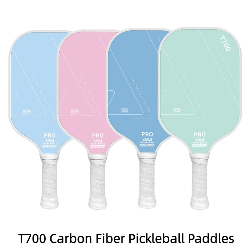 

Pickleball Paddles 16 мм, одобренные USAP T700, обертывание и управление поверхностью из углеродного волокна, легкие профессиональные весла для турниров