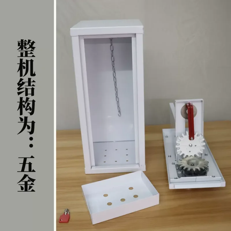 Self-service vending machine, desktop type, no battery, coin-operated card sticker, vending machine