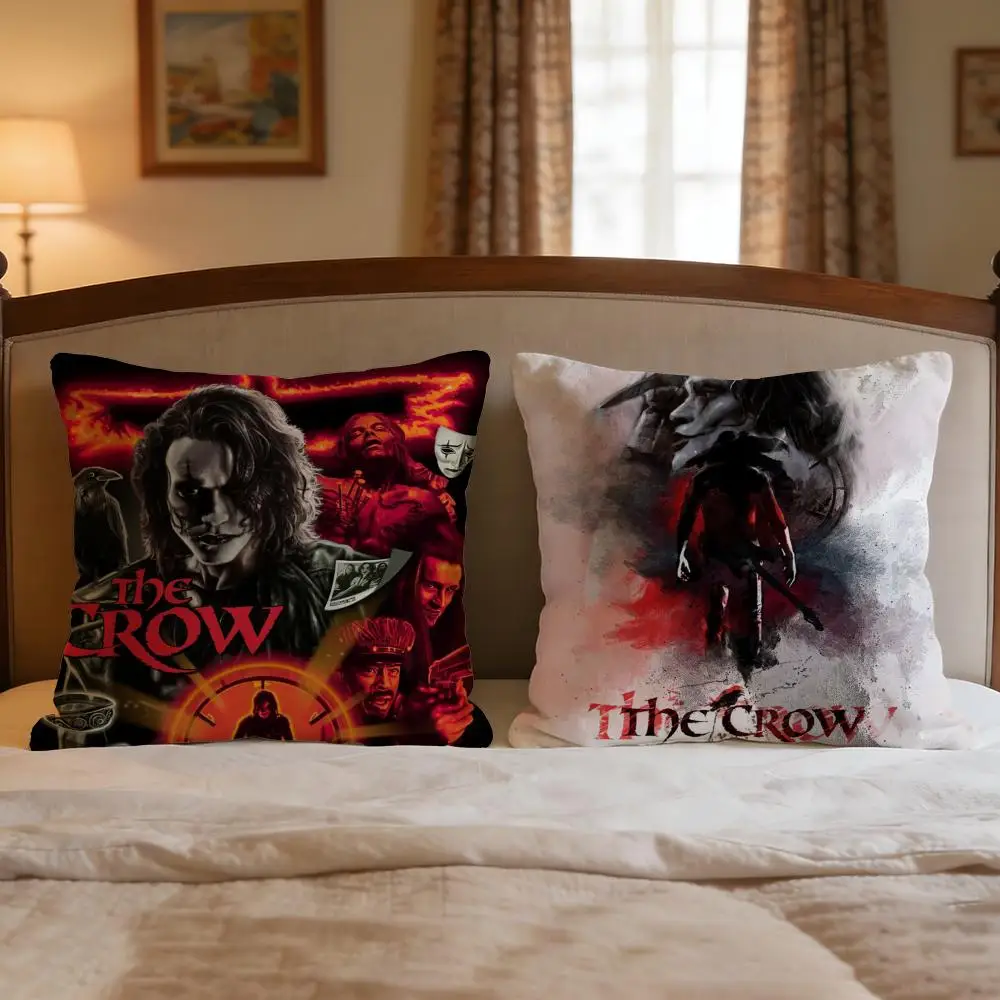 Animal Raven Crow Cushion Cover 4Pcs Decorative Covers Soft Cushion Case for Sofa Couch Decor 40x40 45x45 Pillowcases