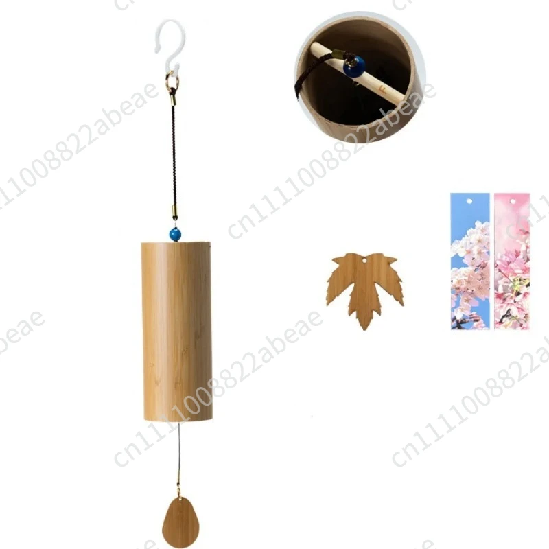 Handmade Bamboo Wind Chime Antique Blessing Bell