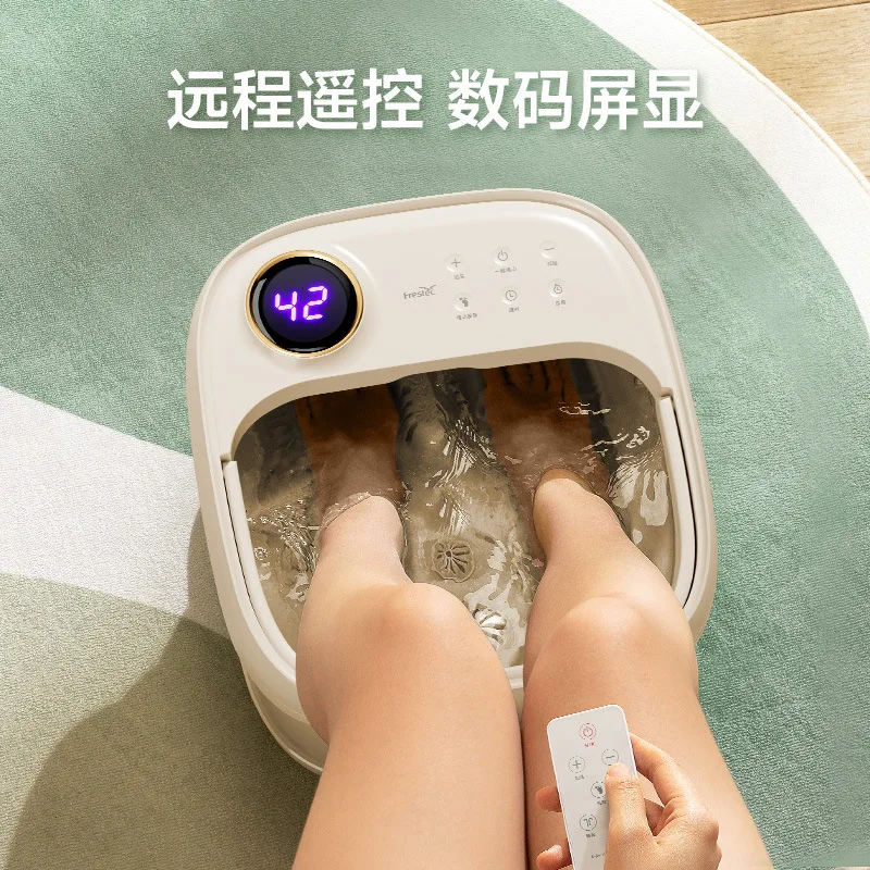 

Для электрического ведра для замачивания ног, бытовая автоматическая нагревательная ванна для ног, складная портативная массажная ванна для ног с постоянной температурой