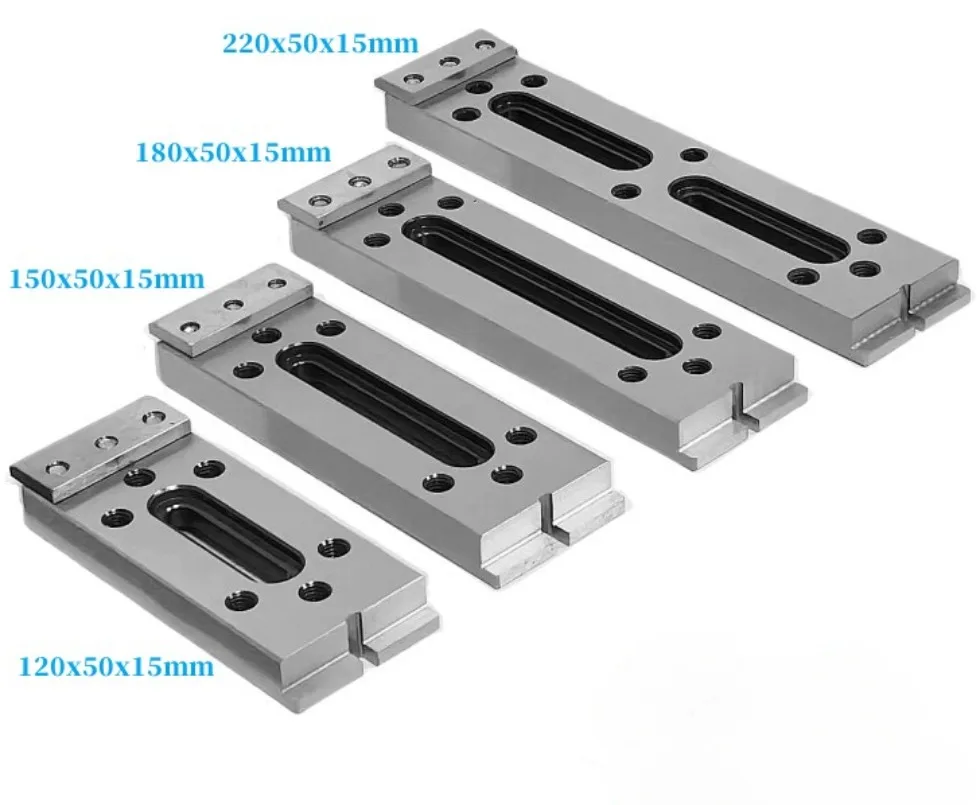 Herramienta de abrazadera EMD, máquina EDM de alambre CNC, soporte de plantilla de extensión inoxidable, máquina de alambre lento M8 M10