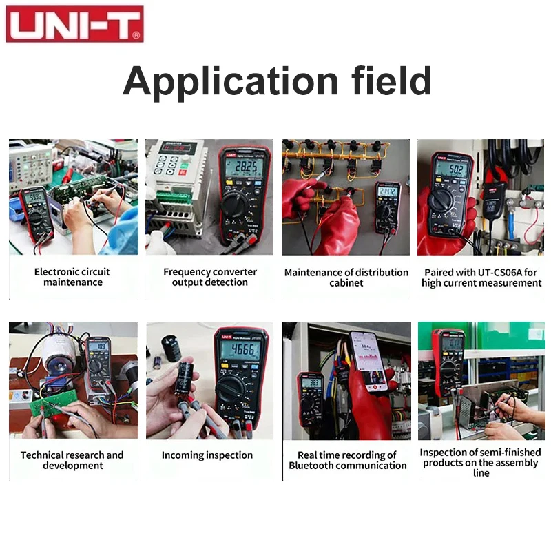 UNI-T UT117C Professional Digital Multimeter High-precision True RMS 60000 Count AC/DC Voltmeter Ammeter Frequency Meter