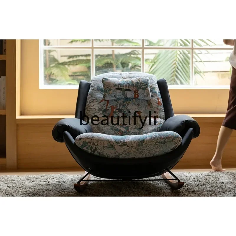Penguin Rocking Chair Single Leisure Lazy Sofa