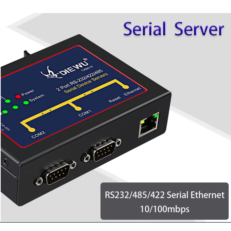 

Game switch Industrial Grade Serial Device Server RS232/485/422 Serial Ethernet Data Converter game Internet Splitter 10/100Mbps