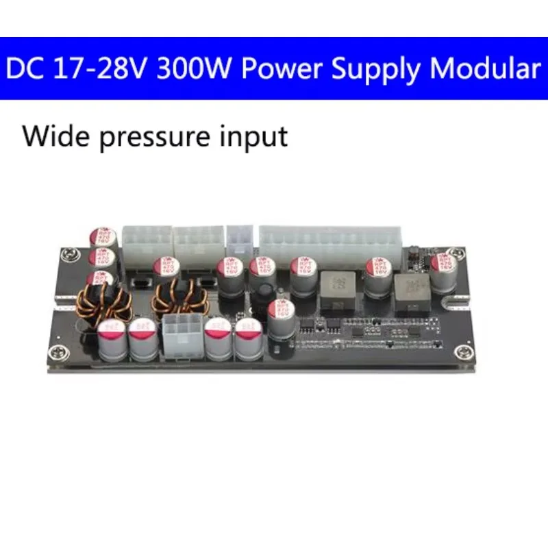 VoltS17-28v Wide Input 300w 24pin Pico Atx Switch Pico Psu Car Auto Mini Itx High Power Supply Module Itx 19v 24v