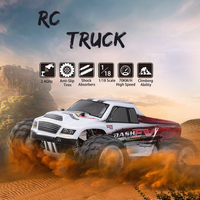 WLtoys A979-B 2.4G 1/18 RC Car High Speed 4WD 4 Wheel Drive 70KM/H Electric Full Proportional Truck RC Crawler RTR