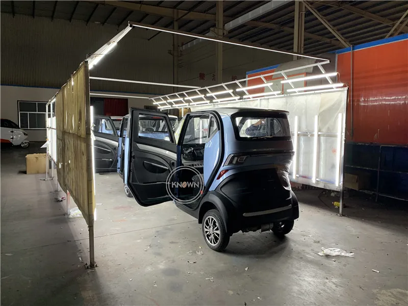 Закрытый электрический трехколесный велосипед с новой энергией для взрослых, мини-мотоцикл, 3-колесный пассажирский автомобиль на продажу, настраиваемый