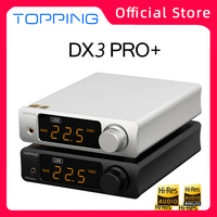 TOPPING DX3 PRO+ DAC Headphone Amplifier ES9038Q2M Decoder Bluetooth 5.0 LDAC Audio DX3 PRO with Remote Control DX3 PRO PLUS