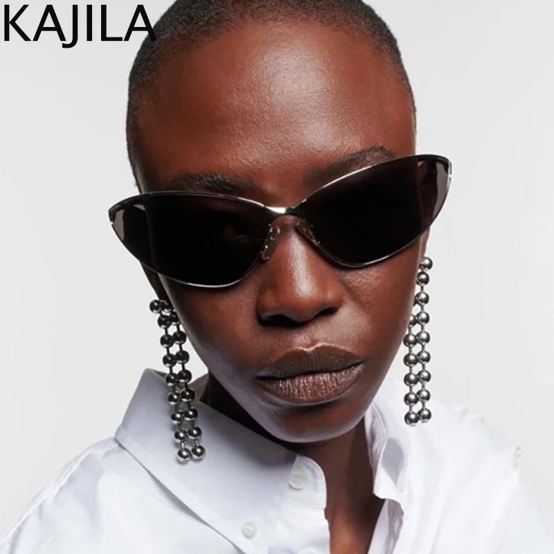 Polarized Cat Eye Sunglasses Women Men 2025 Luxury Brand Designer Retro Small Metal Frame Sun Glasses For Ladies Popular Eyewear