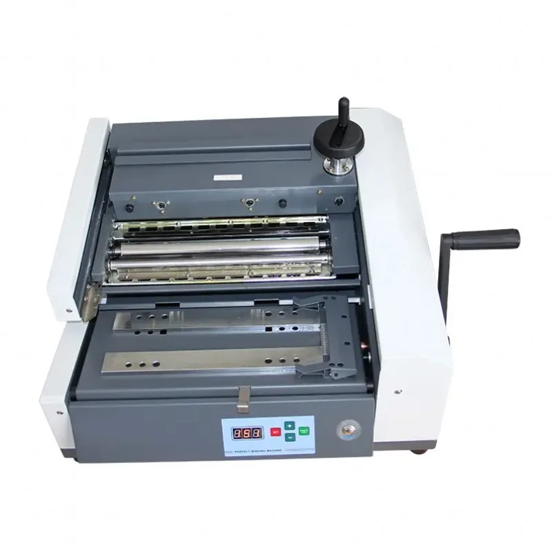 

A4 Size Desktop Automatic Glue Book Binding Machine Specially Designed For Small Office