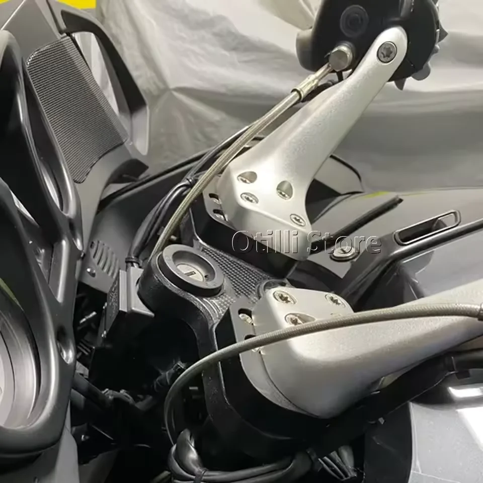 الناهض المقود الفضي لسيارات BMW R1200RT R1150RT R1100RT R1100R R1150R R 1100 1150 1200 RT R قطع غيار ملحقات الدراجات النارية #3