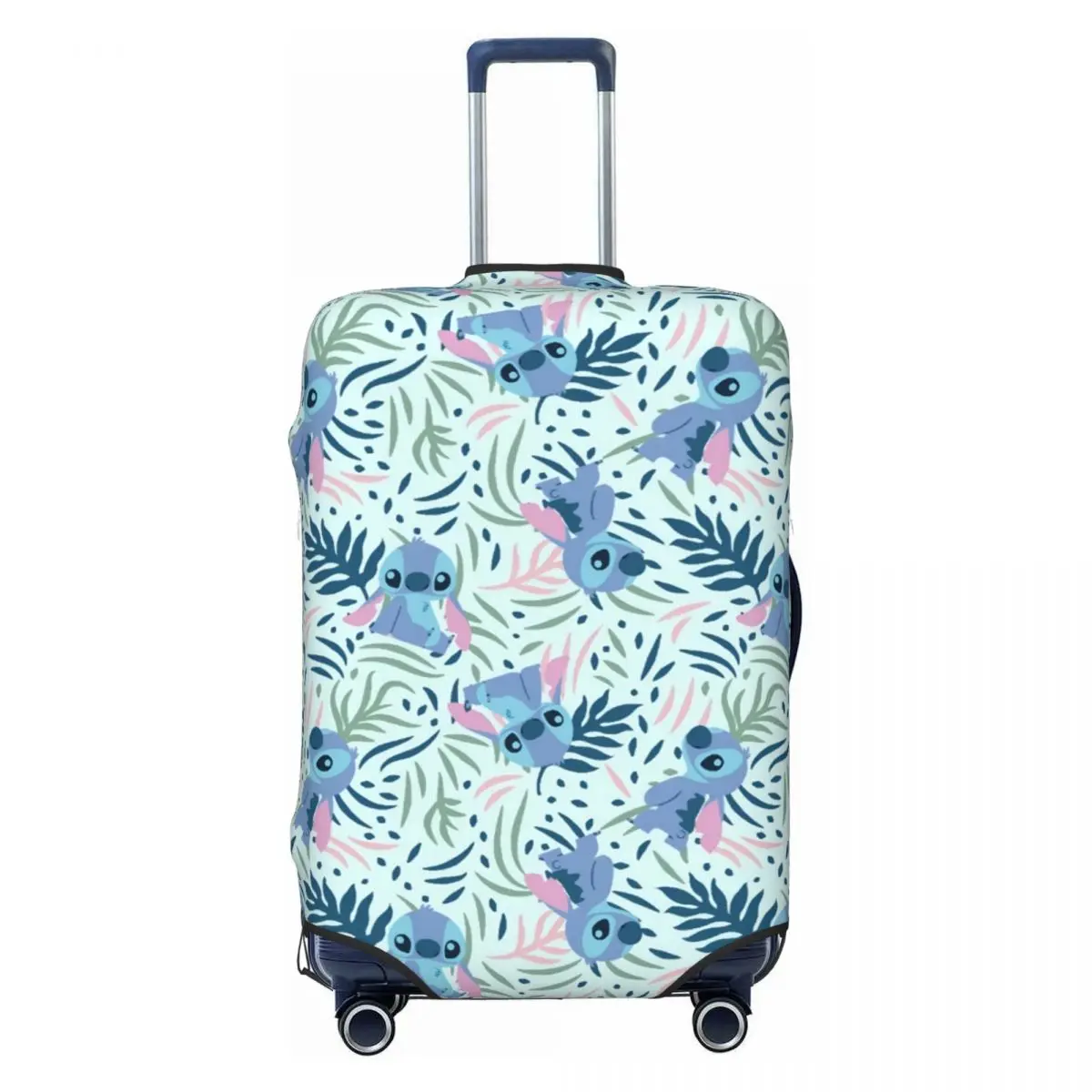 

Custom Cute Stitch Luggage Cover Elastic Travel Suitcase Protective Covers Suit For 18-32 inch