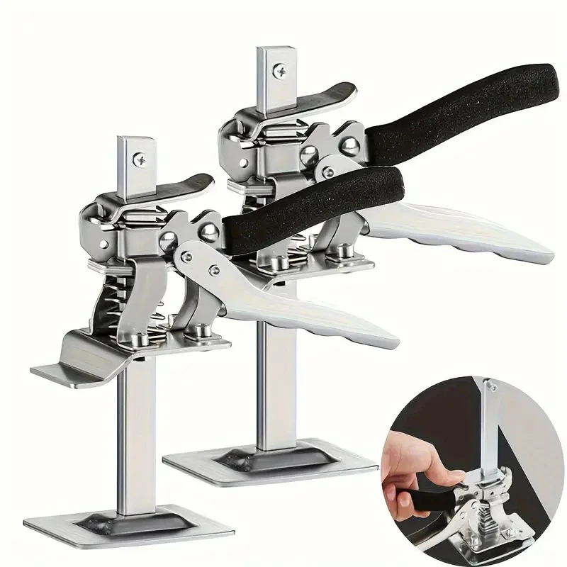 2/1Pcs Nieuwe Arbeidsbesparende Arm Board Jack Hefmachine Tegel Hoogte Verstellende Lifter Multifunctionele Anti-Slip Handlifting Tool