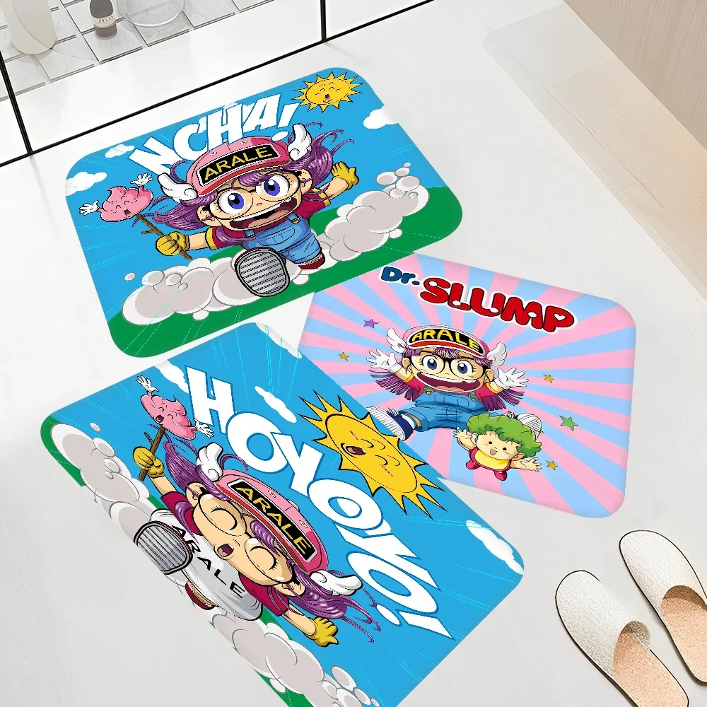 

Dr Slump Robot Girl Anime ARALE Floor Mat Bath Mat Nordic Style Home Doormat Bathroom-Toilet Mats Bedroom Welcome Doormat