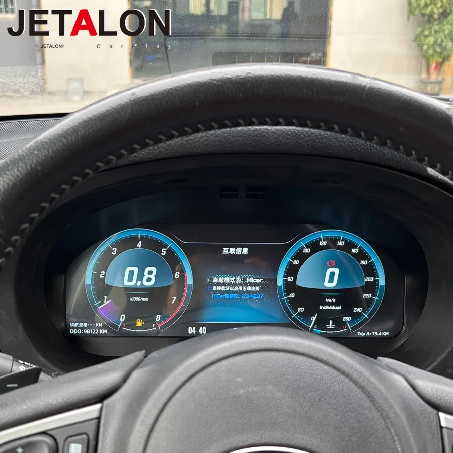 for Subaru Forester 2013-2018 12.3Inch Virtual Cockpit Digital LCD Instrument Cluster Speedometer Dashboard Screen Plug and Play